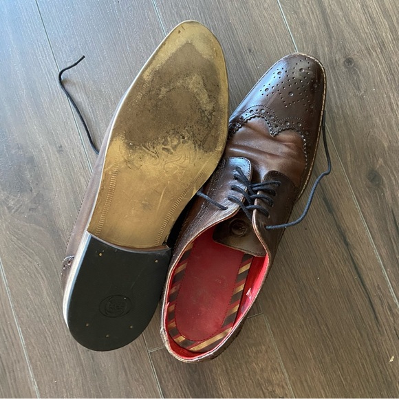 Base London Bro MTO Shoes Brown Men’s - Picture 6 of 8